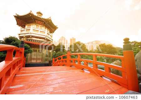 The Pavilion of Absolute Perfection in the Nan Lian Garden, Hong The Pavilion of Absolute Perfection in the Nan Lian Garden, Hong 10607463