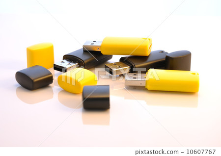 Isolated usb memory sticks Isolated usb memory sticks 10607767