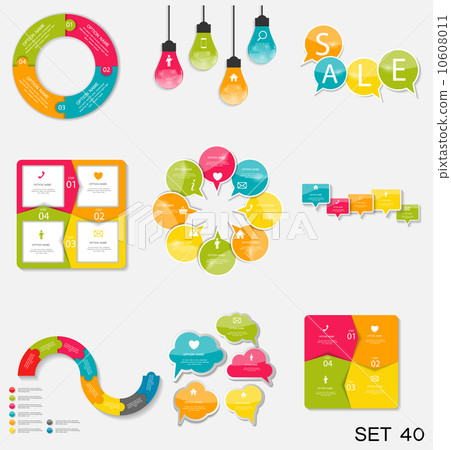 Collection of Infographic Templates for Business Vector Illustra Collection of Infographic Templates for Business Vector Illustra 10608011