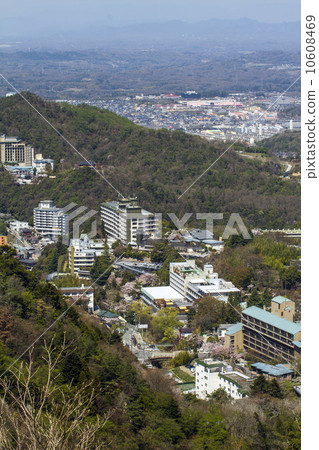 有馬溫泉溫泉區的鳥瞰圖 有馬溫泉溫泉區的鳥瞰圖 10608469