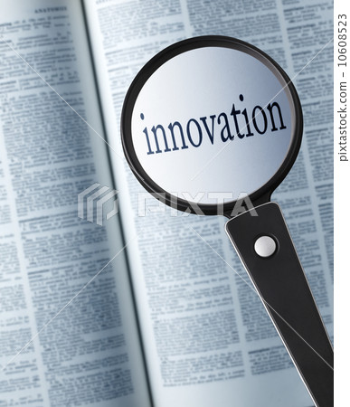 innovation, loupe, magnifying glass 10608523