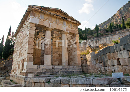 Treasury of Athens, Delphi, Greece  10614375