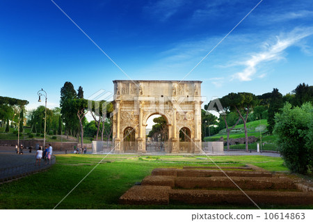 Arch of Constantine, Rome, italy Arch of Constantine, Rome, italy 10614863