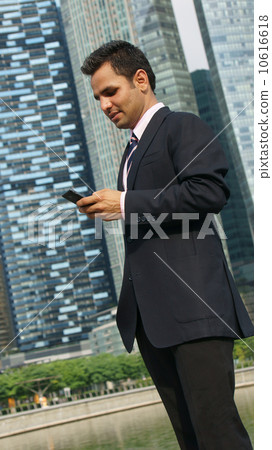 Office wear with Singapore skyline Office wear with Singapore skyline 10616618