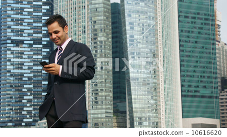Office wear with Singapore skyline Office wear with Singapore skyline 10616620