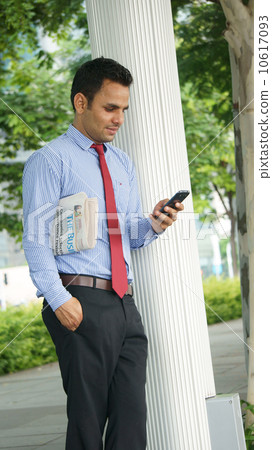 Office wear with Singapore skyline Office wear with Singapore skyline 10617093