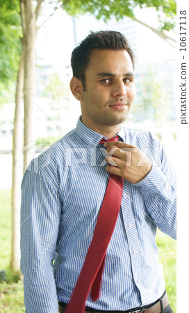 Office wear with Singapore skyline Office wear with Singapore skyline 10617118