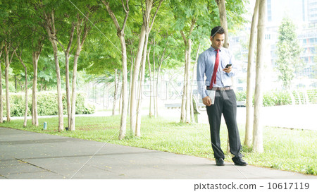 Office wear with Singapore skyline Office wear with Singapore skyline 10617119