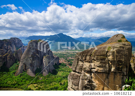 rock in Meteora, Greece 10618212