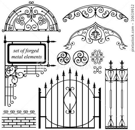 set of forged metal elements 10619912