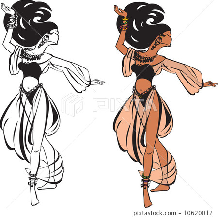 belly dance (black and white and color pictures) 10620012
