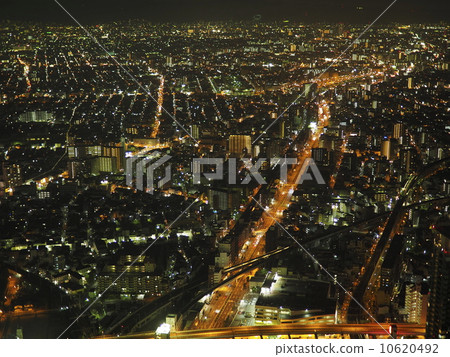 阿倍野Harukas夜景 阿倍野Harukas夜景 10620492