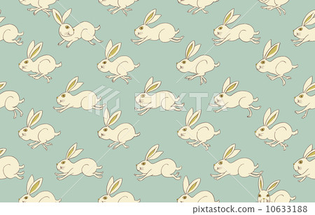 Seamless Pattern · Hares - Stock Illustration [10633188] - PIXTA