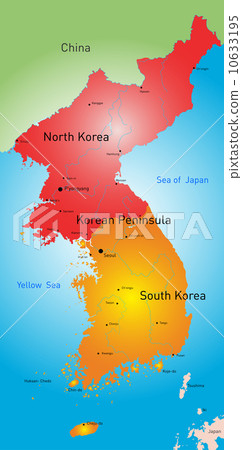 Koreas countries Koreas countries 10633195