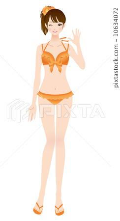 People female swimsuit beauty People female swimsuit beauty 10634072