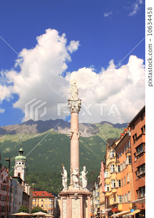 Our Lady statue in Innsbruck, Austria Our Lady statue in Innsbruck, Austria 10634458