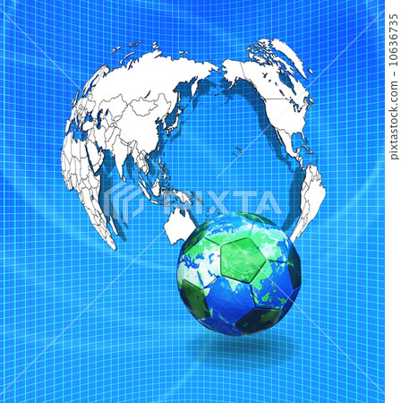 World Map · World Cup / Soccer Ball 10636735
