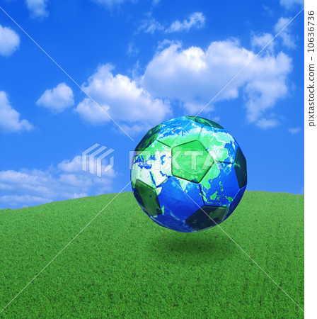 足球在山/世界地圖·世界杯 10636736