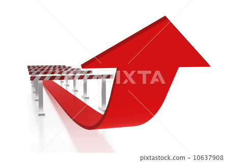 Arrow and obstacles 10637908