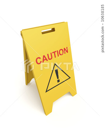 Caution sign Caution sign 10638185