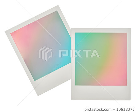 Instant photo frames with pastel colored background Instant photo frames with pastel colored background 10638375