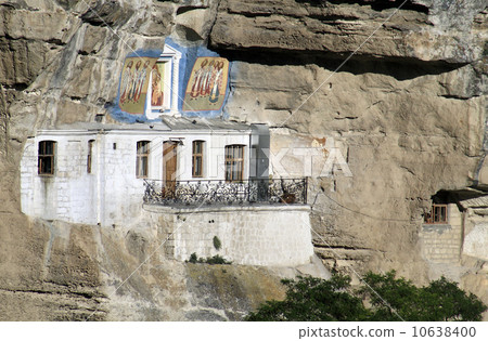Part of the Uspensky Cave Monastery in BakhchisaraiE 10638400