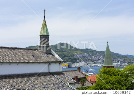 奧胡拉大教堂和長崎港 10639342