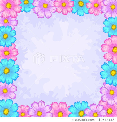 Background, frame from flowers Background, frame from flowers 10642432