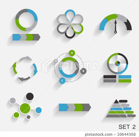 Collection of Infographic Templates for Business Vector Collection of Infographic Templates for Business Vector 10644308