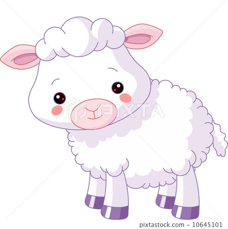 Farm animals. Lamb 10645101