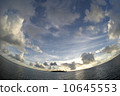 The sunrise of the resort 10645553