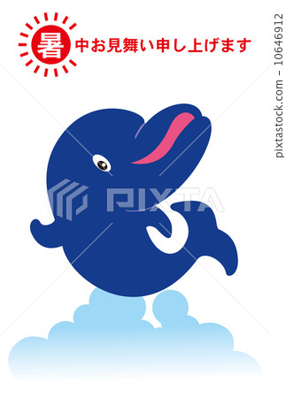 Dolphin child's hot weather sympathy 10646912