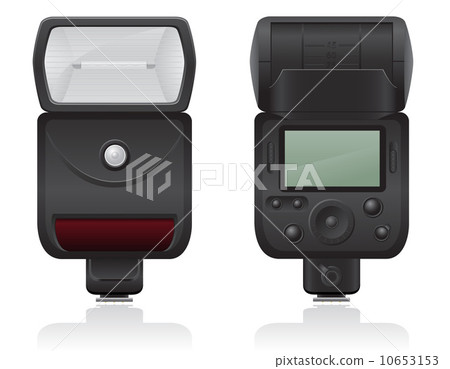 flash photo camera vector illustration flash photo camera vector illustration 10653153