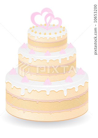 wedding cake vector illustration wedding cake vector illustration 10653200