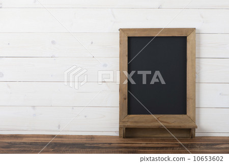 Stock Photo: black board, blackboard, noticeboard