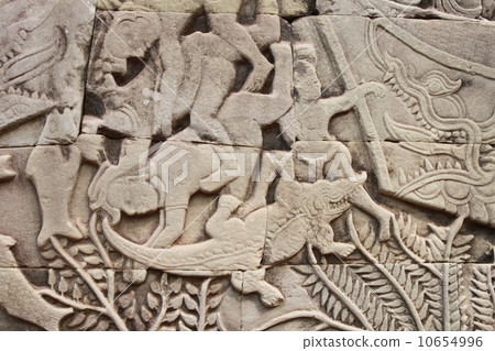 Angkor Thom's relief 10654996