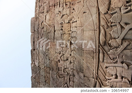 Angkor Thom's relief 10654997
