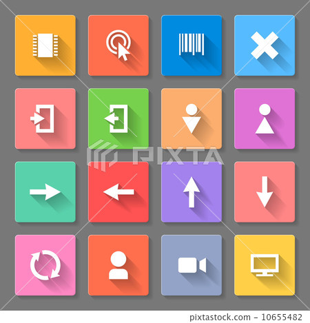 Set of flat icons Set of flat icons 10655482