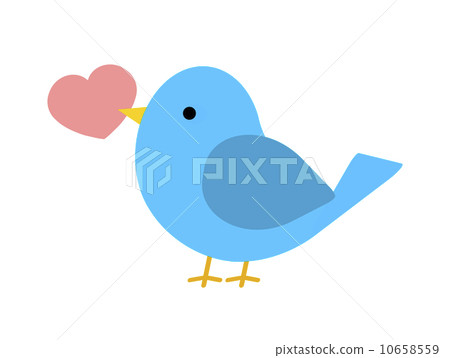 Birds carrying love 10658559