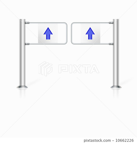 Illustration of turnstile Illustration of turnstile 10662226