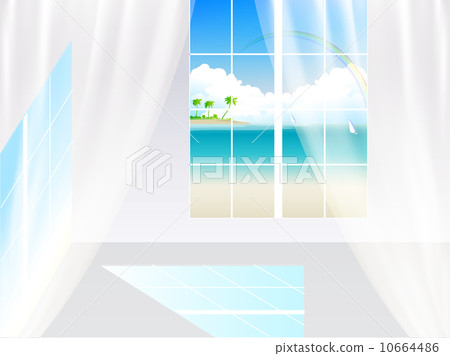 Window Room Sea 10664486