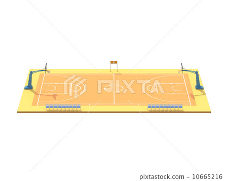  籃球場 10665216