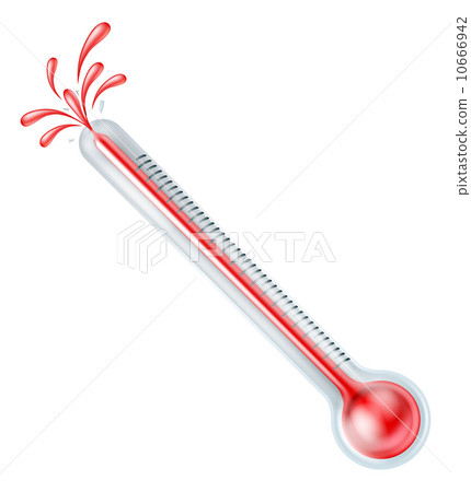 Bursting hot thermometer 10666942