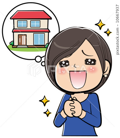 图库插图: 一个女人渴望我的家