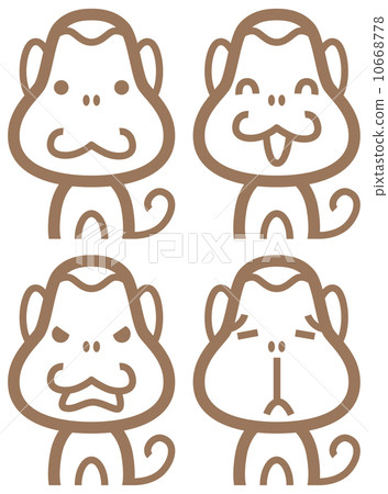 Monkey icon 10668778