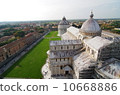 Cathedral viewed from the Leaning Tower of Pisa 10668886