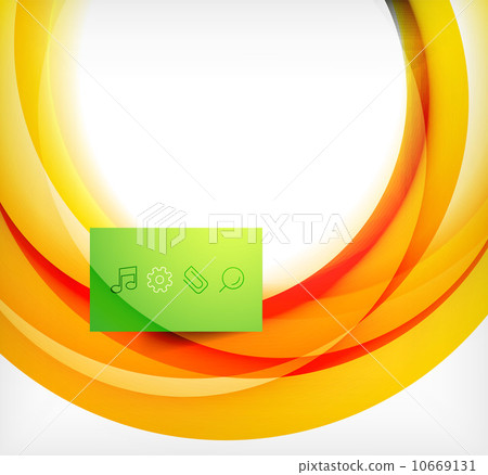 Vector colorful swirl motion design concept Vector colorful swirl motion design concept 10669131