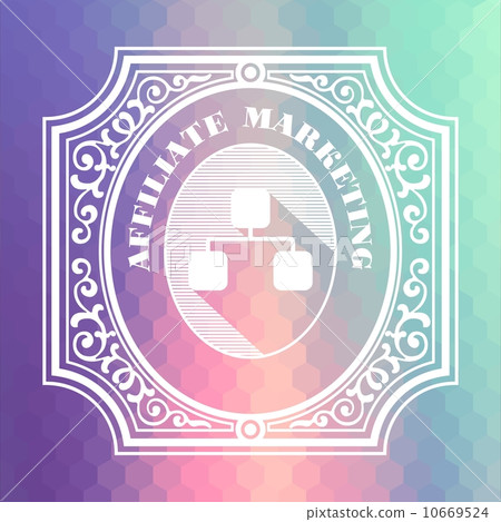 Affiliate Marketing. Pastels Vintage Design Concept. Affiliate Marketing. Pastels Vintage Design Concept. 10669524