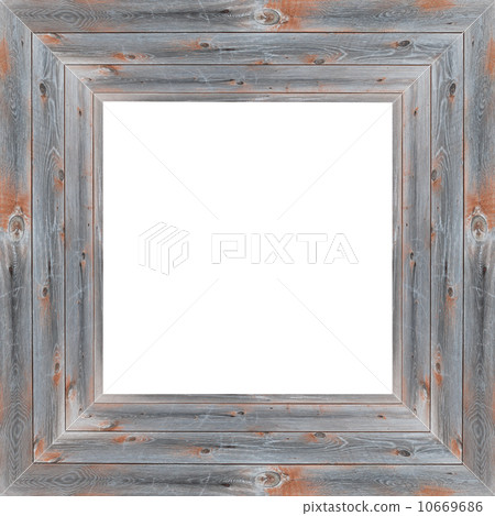 wooden frame isolated on the white background wooden frame isolated on the white background 10669686