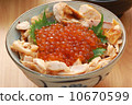 Salmon Ikura on rice Salmon Ikura on rice 10670599